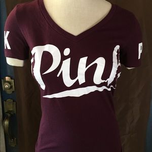 New burgundy PINK shirt
